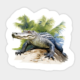 American Alligator Sticker